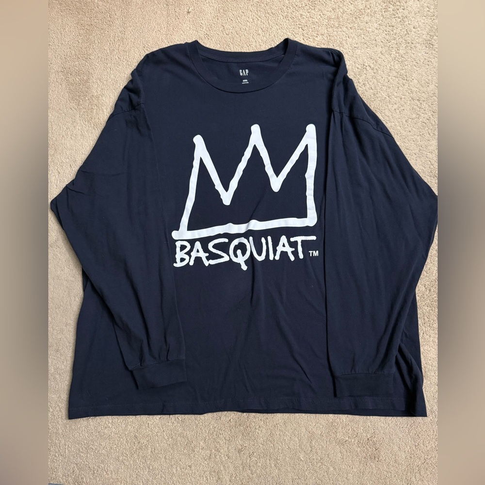 GAP x Jean-Michel Basquiat Graphic Long Sleeve Tee